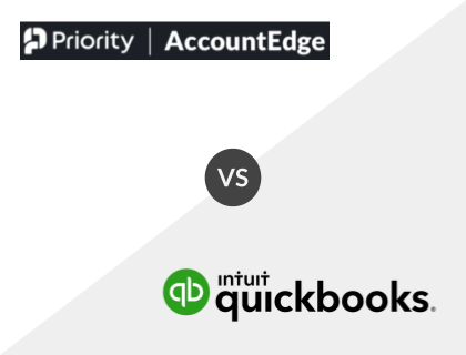 AccountEdge Pro vs. QuickBooks Logo
