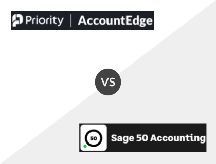 AccountEdge Pro vs. Sage 50cloud Logo