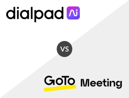 Dialpad Meetings vs. GoToMeeting Logo