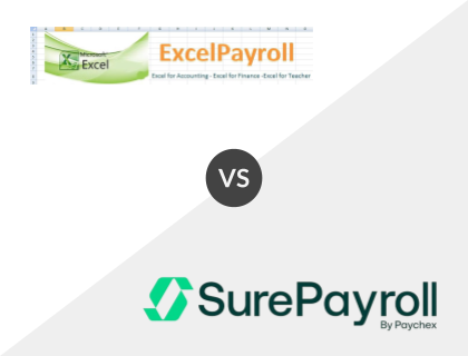 ExcelPayroll vs. SurePayroll