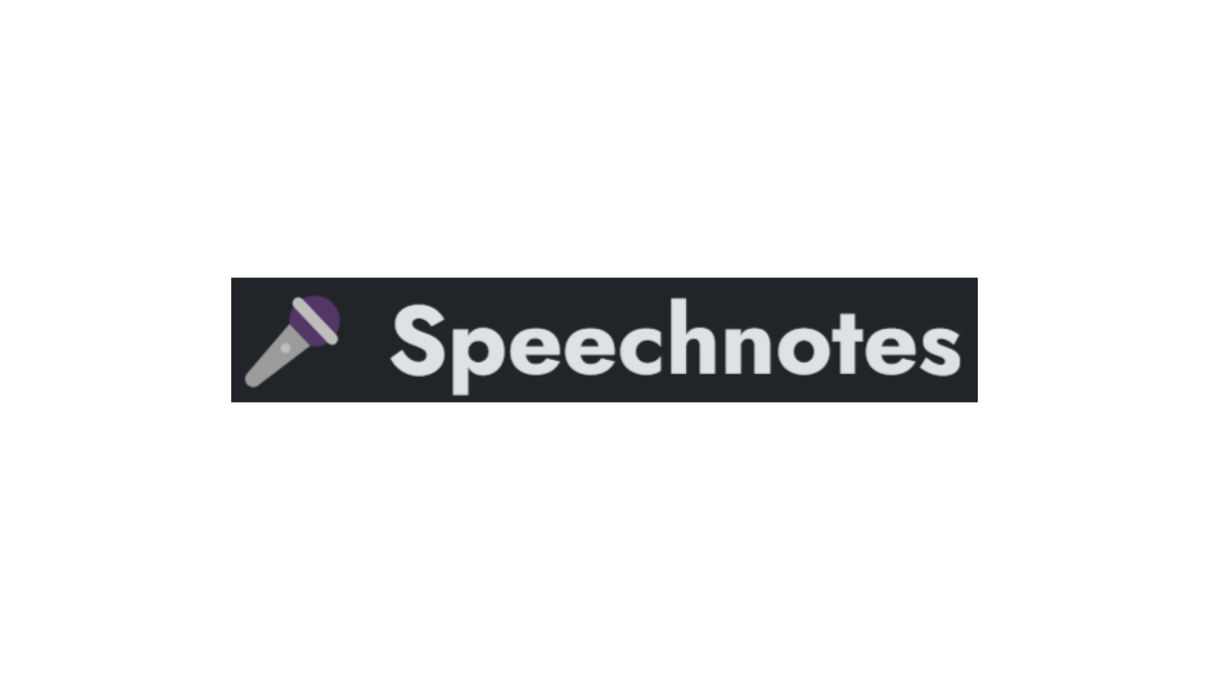 Speechnotes Logo