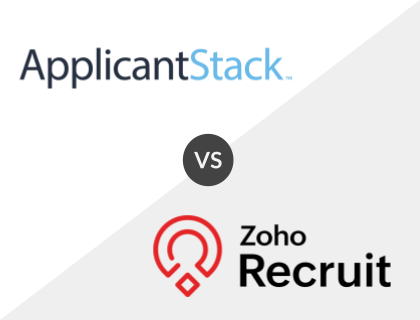 ApplicantStack vs. Zoho Recruit