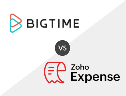 Bigtime vs. Zoho Expense