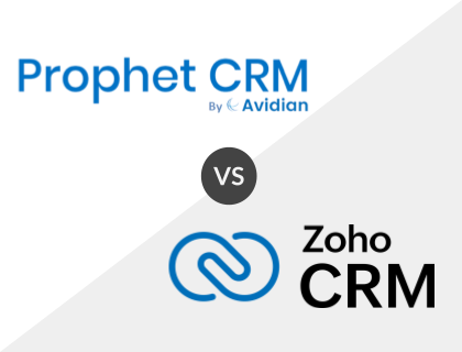 Prophet CRM vs. Zoho CRM