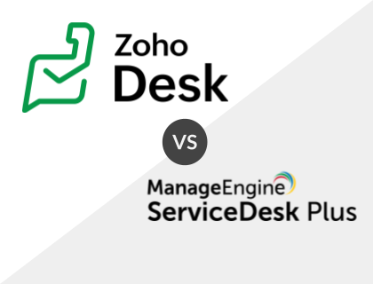 Zoho Desk vs. ServiceDesk Plus