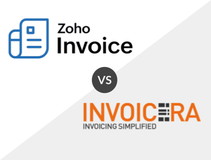 Zoho Invoice vs. Invoicera